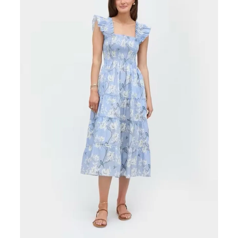 Hill House Home Ellie Nap Dress Diane Hill Chinoiserie - Image 2