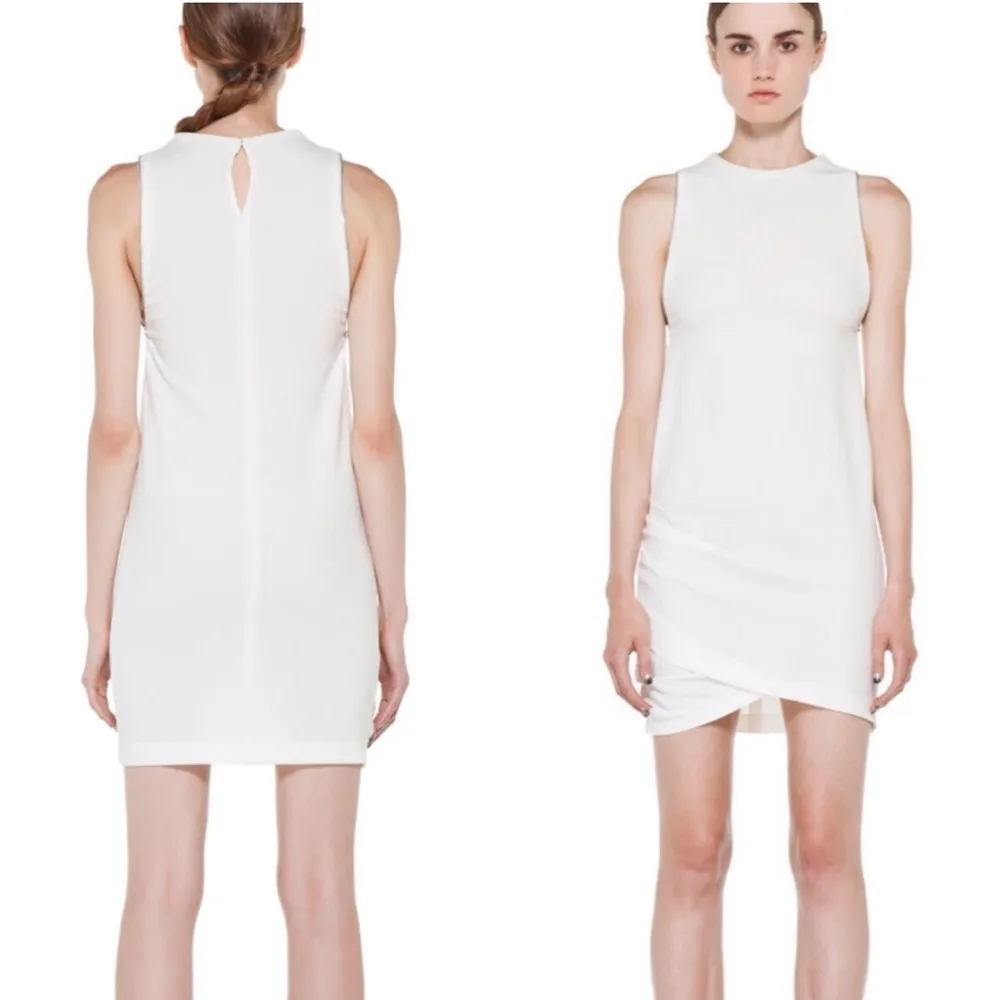 IRO Iseline Zip Accent Mini Dress - Image 3