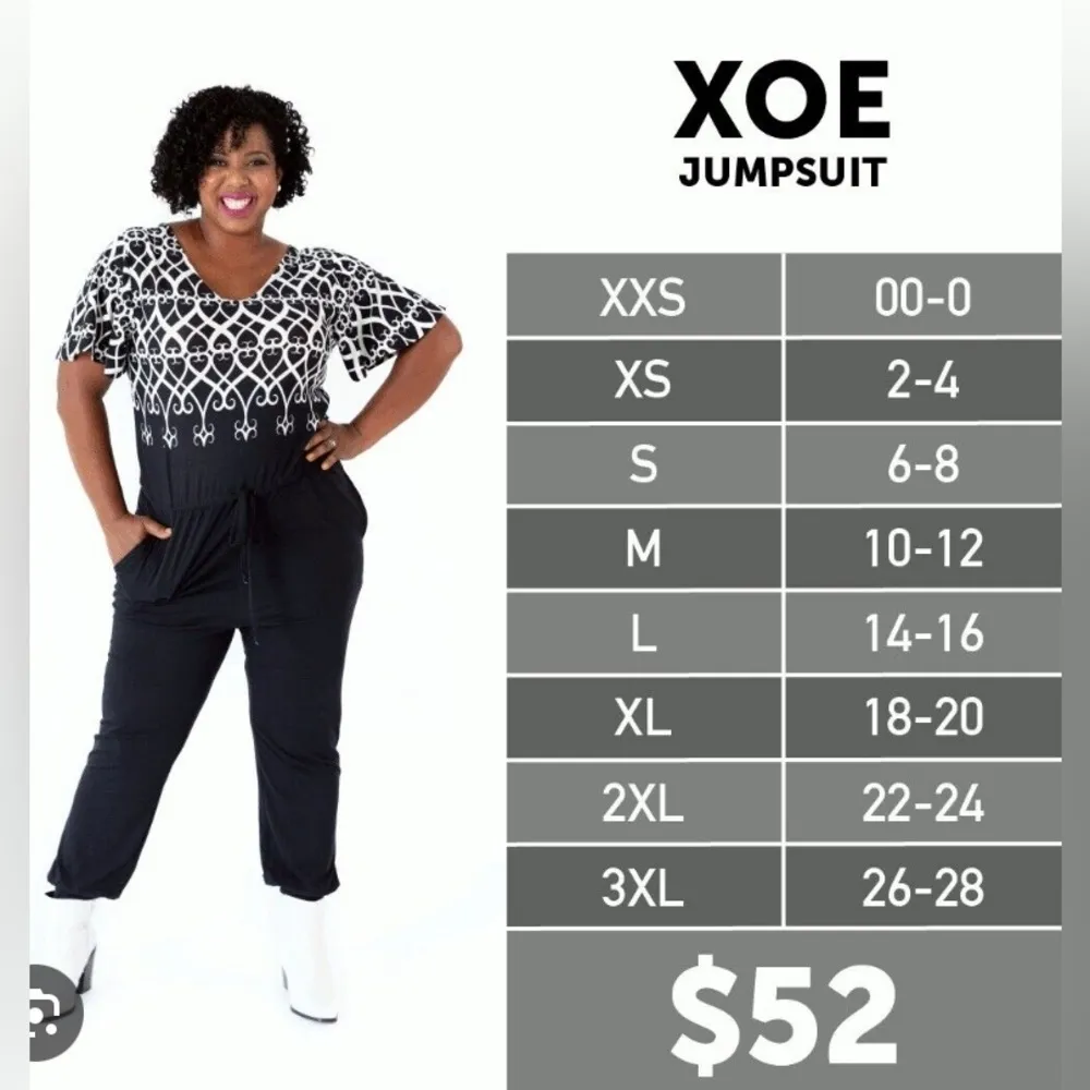 LulaRoe xoe ~ snakeprint drawstring waist romper - Image 3