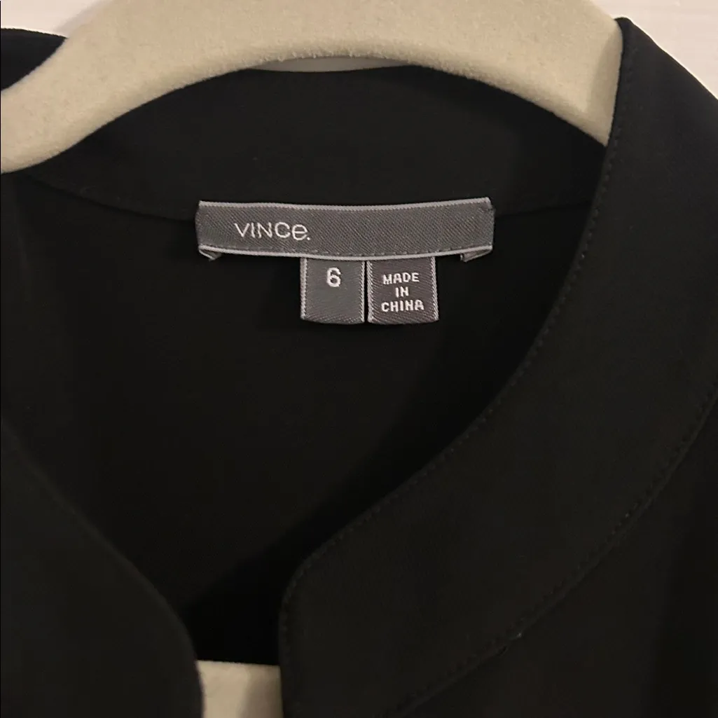 Vince V Neck Jogger Jumpsuit with Zipper- 6 - Image 5