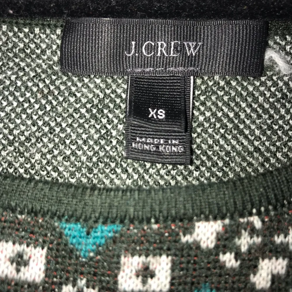 J.CREW X-Small XS Merino Knotted Scarf Sweater - Image 4