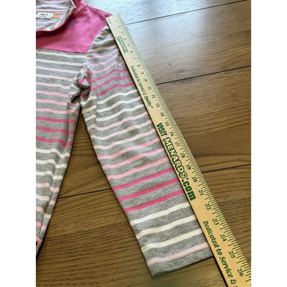 Le Tigre Pullover Women 1/4 Zip Pink Pullover Sweater Sweatshirt Preppy Designer Size XL - Image 10