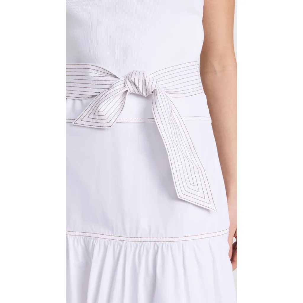 Veronica Beard Austyn Belted Midi Dress Size Small - Image 6
