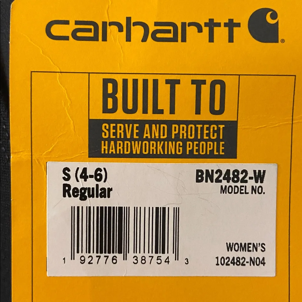 Carhartt Black Utility Leggings size S (4-6) regular brand new inseam 28” - Image 4