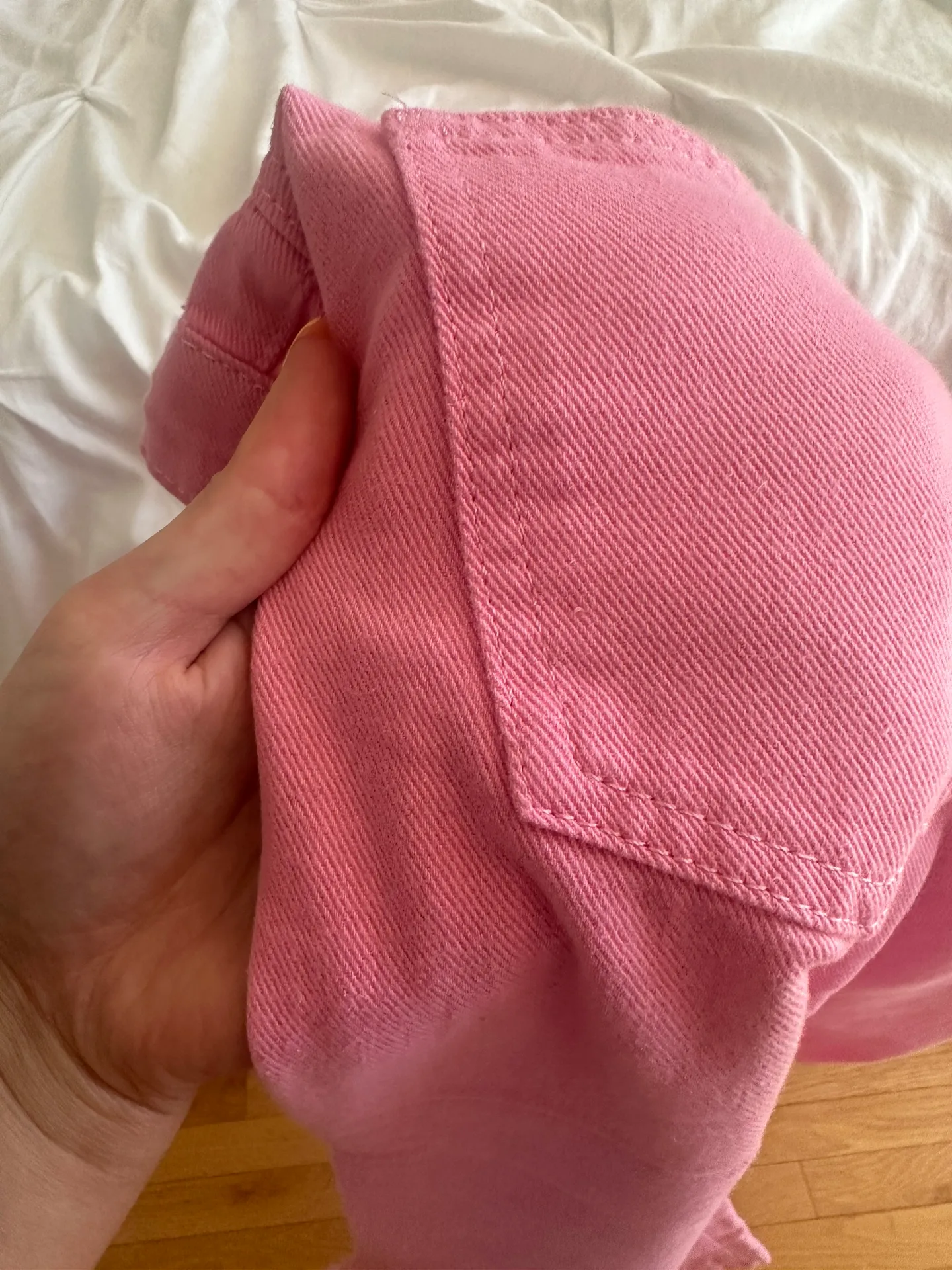 Pink Cascade High-Rise Flare Jeans 12 - Image 3