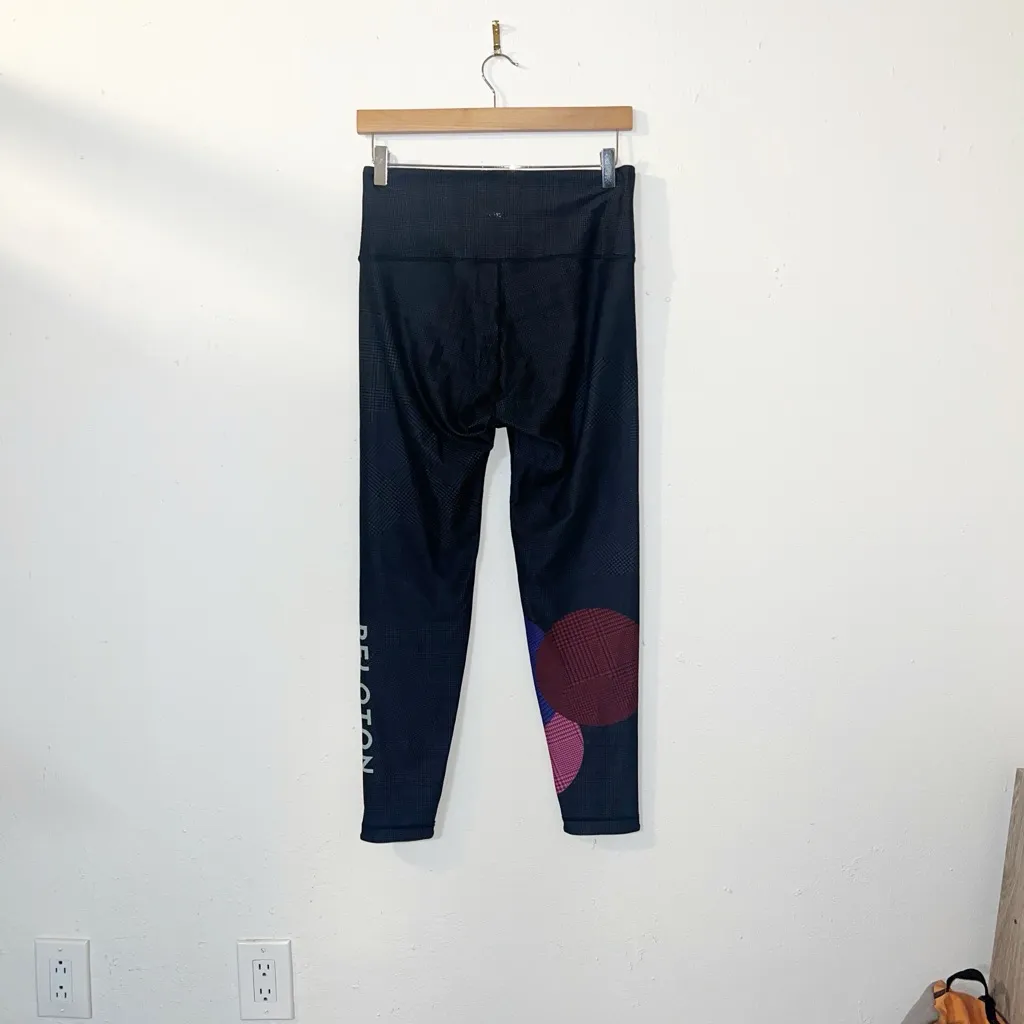 WITH x peloton array of color high waisted plaid color spot women’s leggings - Image 5