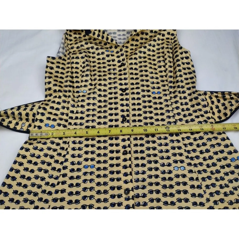 Nic+Zoe Women's Yellow/Black Dress/Midi Sz XS SKU 3932 - Image 8