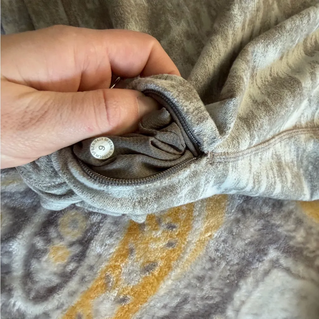 Lululemon thermal it’s rulu half zip size 6 - Image 3