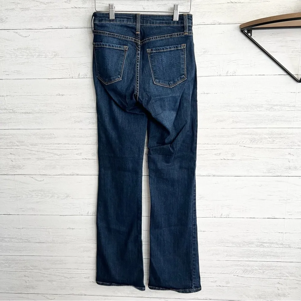 Just Black Denim Bootcut Jeans Size 25 Dark Wash - Image 3