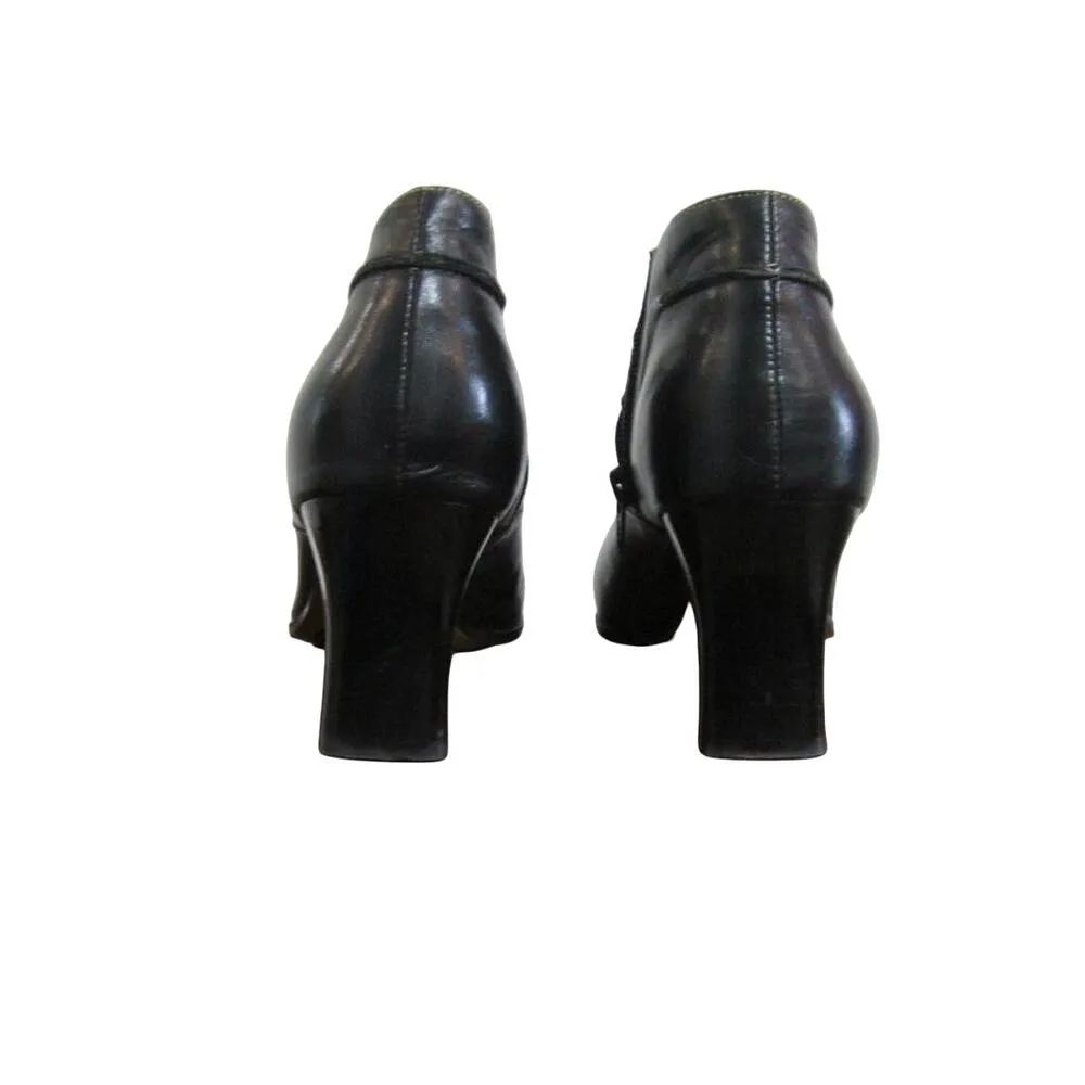 Liz Claiborne Black Dora Ankle Booties Sz 10M - Image 3