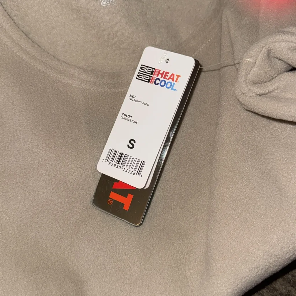 New 32 Degrees WOMEN'S HEAVYWEIGHT FLEECE BASELAYER SCOOP TOP‎ - Image 5