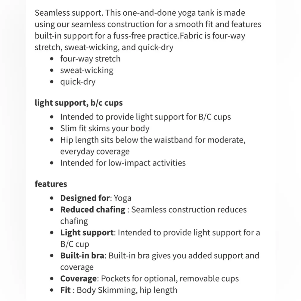 Lululemon Ebb To Street Tank Top B/C Color Pink Haze Size 10 NWT - Image 3