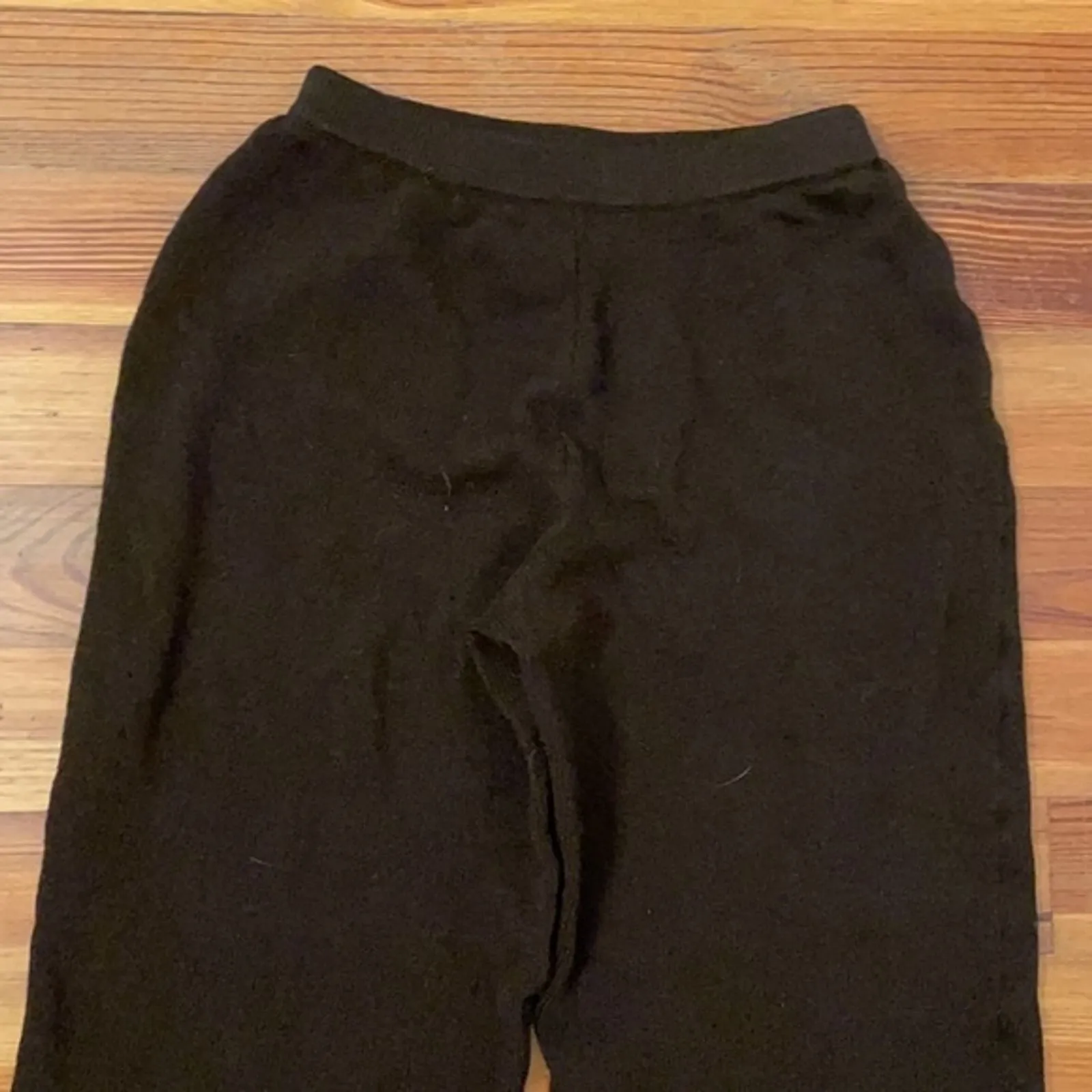 St. John Collection Dark Brown Heavy Knit Cropped Pants Womens Size 2 - Image 12