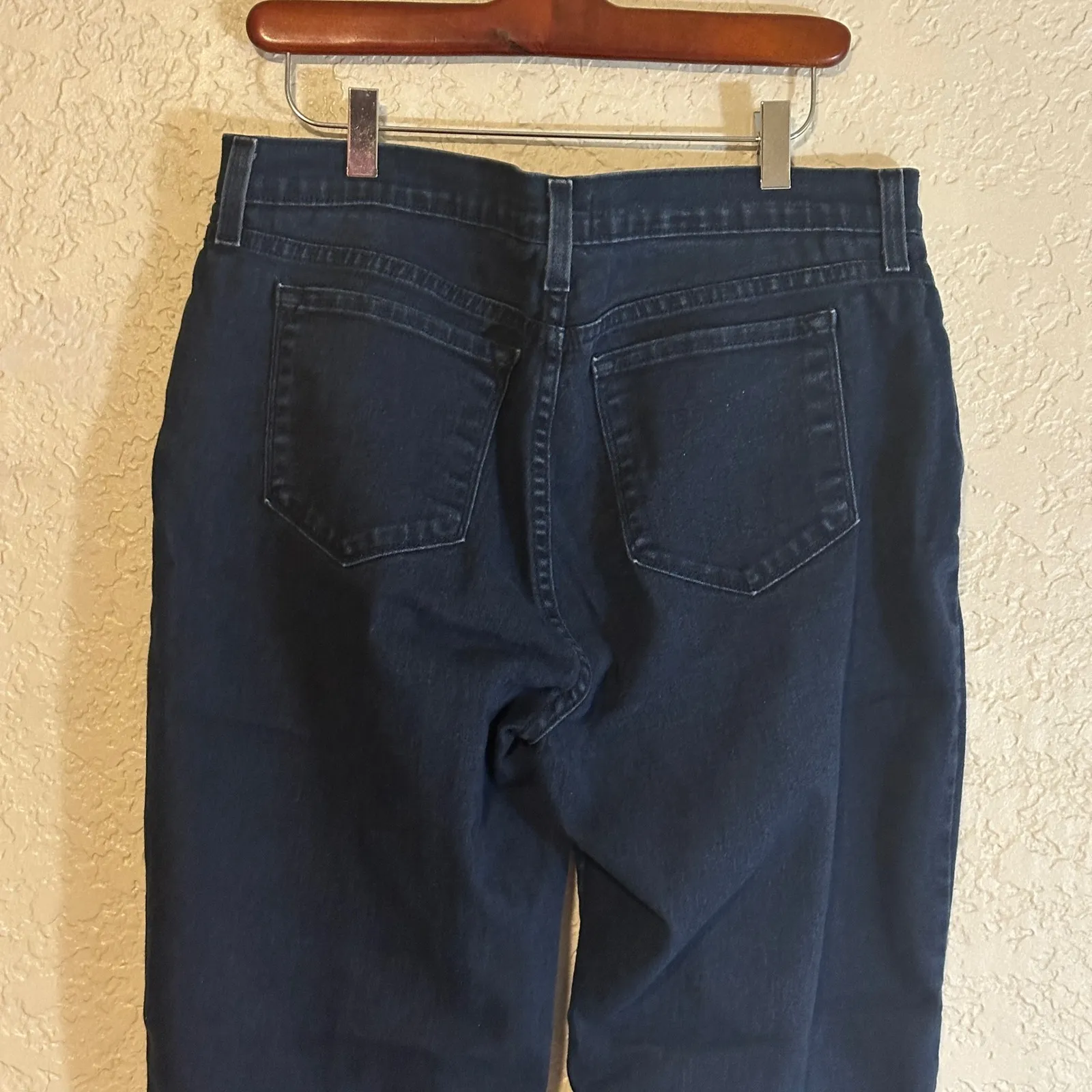 NYDJ Womens Jeans Size 10 Straight Leg Dark Wash Lift Tuck Technology Stretch - Image 10