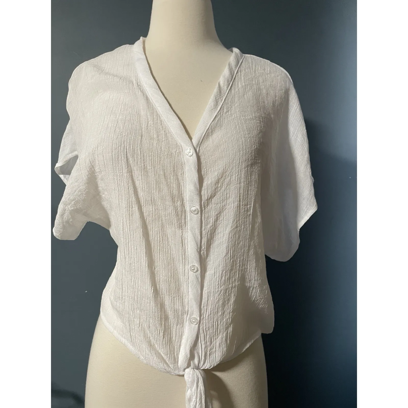 White Bblouse Timin Size S - Image 5