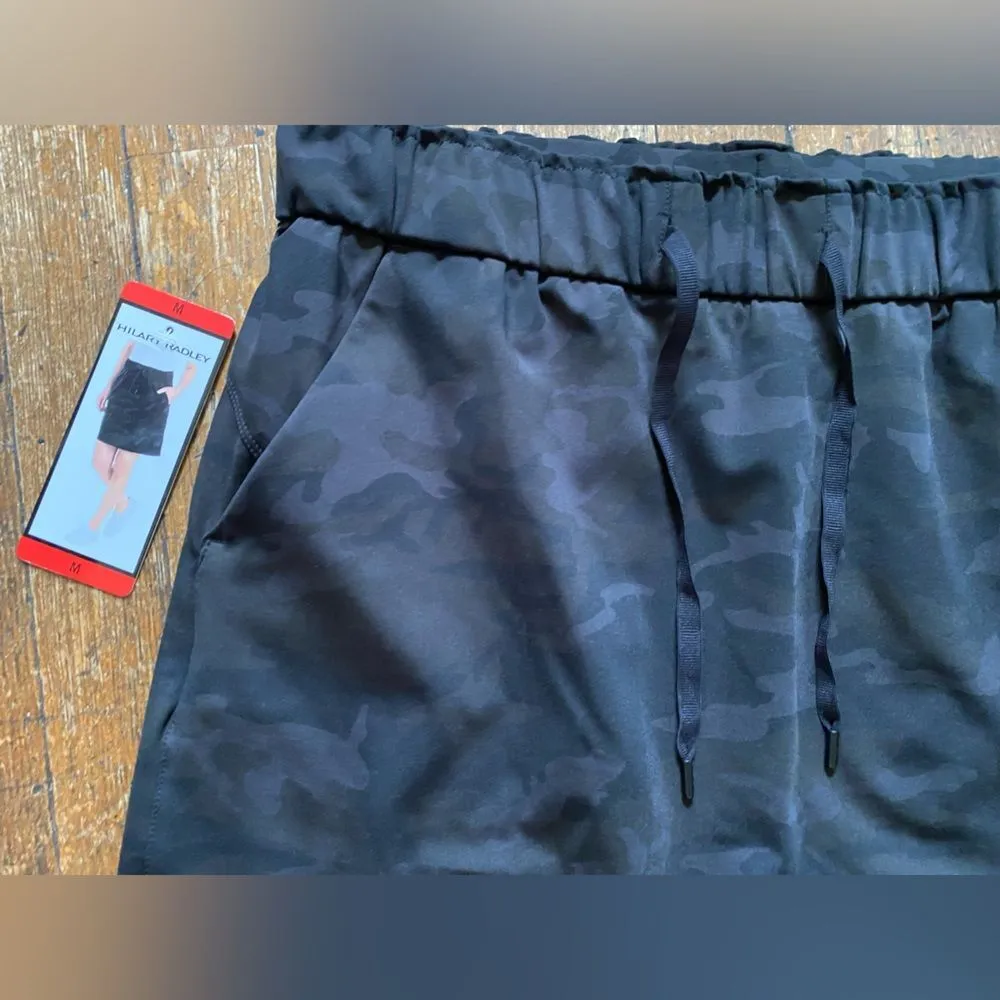 Hilary Radley Black Camo Sport Skirt Size MD NWT - Image 2