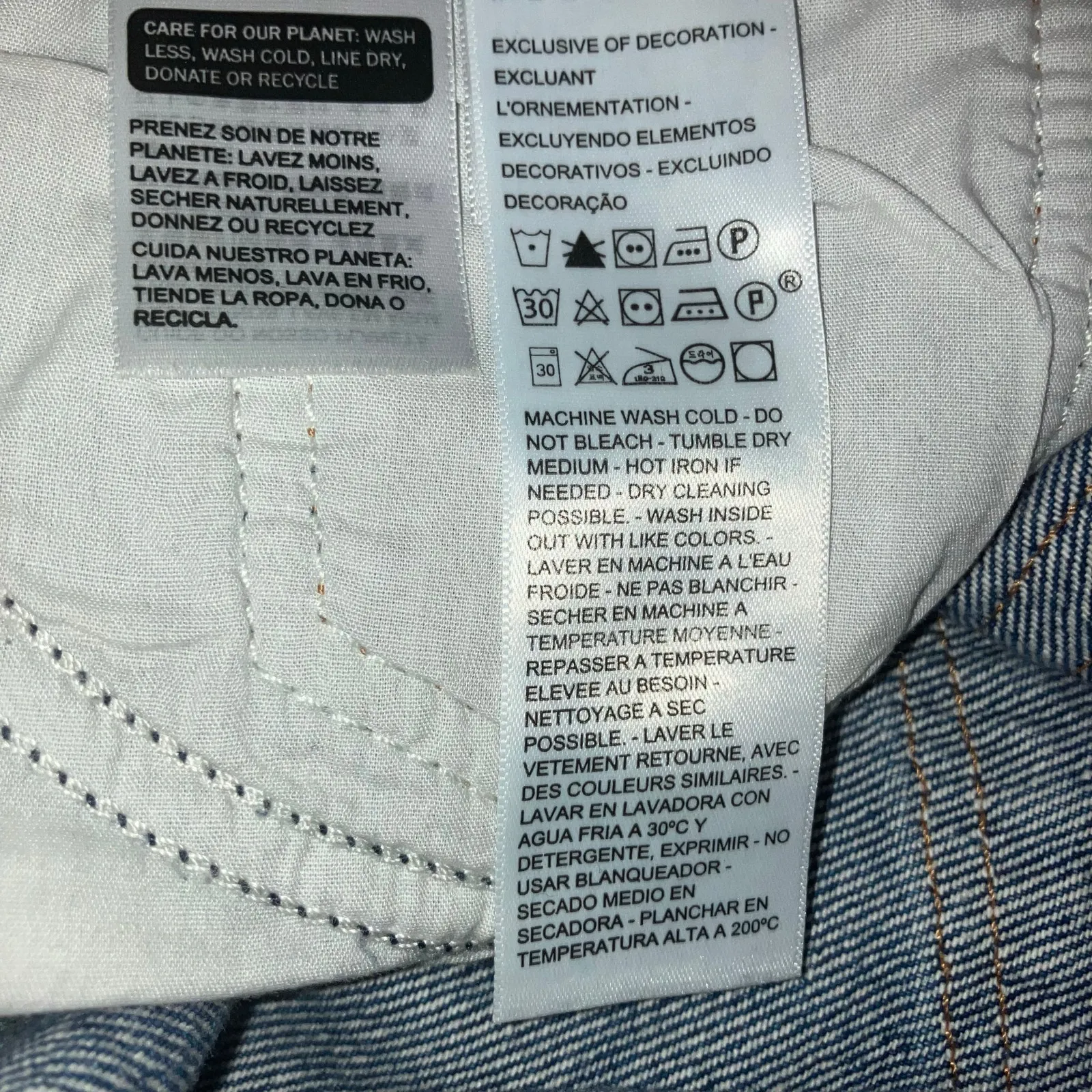 Levi’s Women’s Wedgie Icon Fit Dark Wash Ankle Jeans-size 30 - Image 12