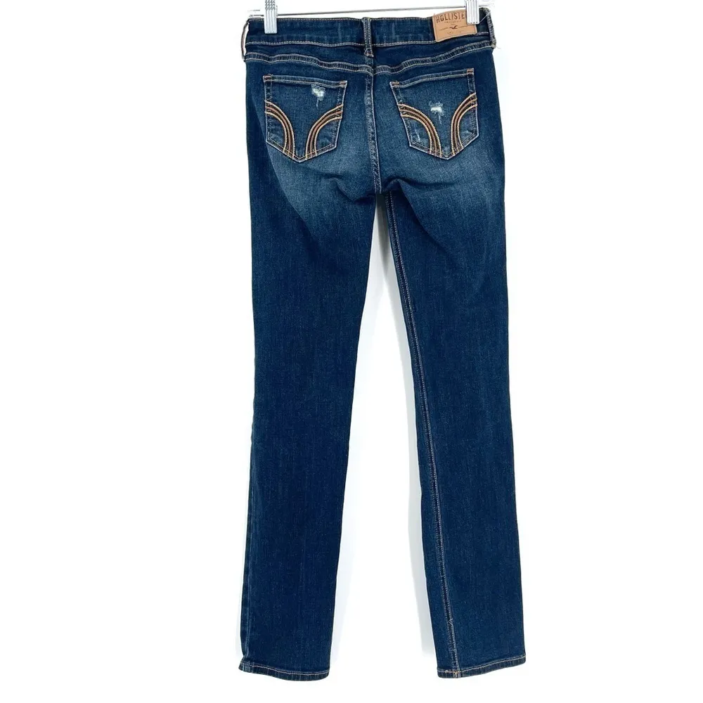 Hollister Straight Leg Mixed Ombré Wash Y2K Pant Jeans - Image 5