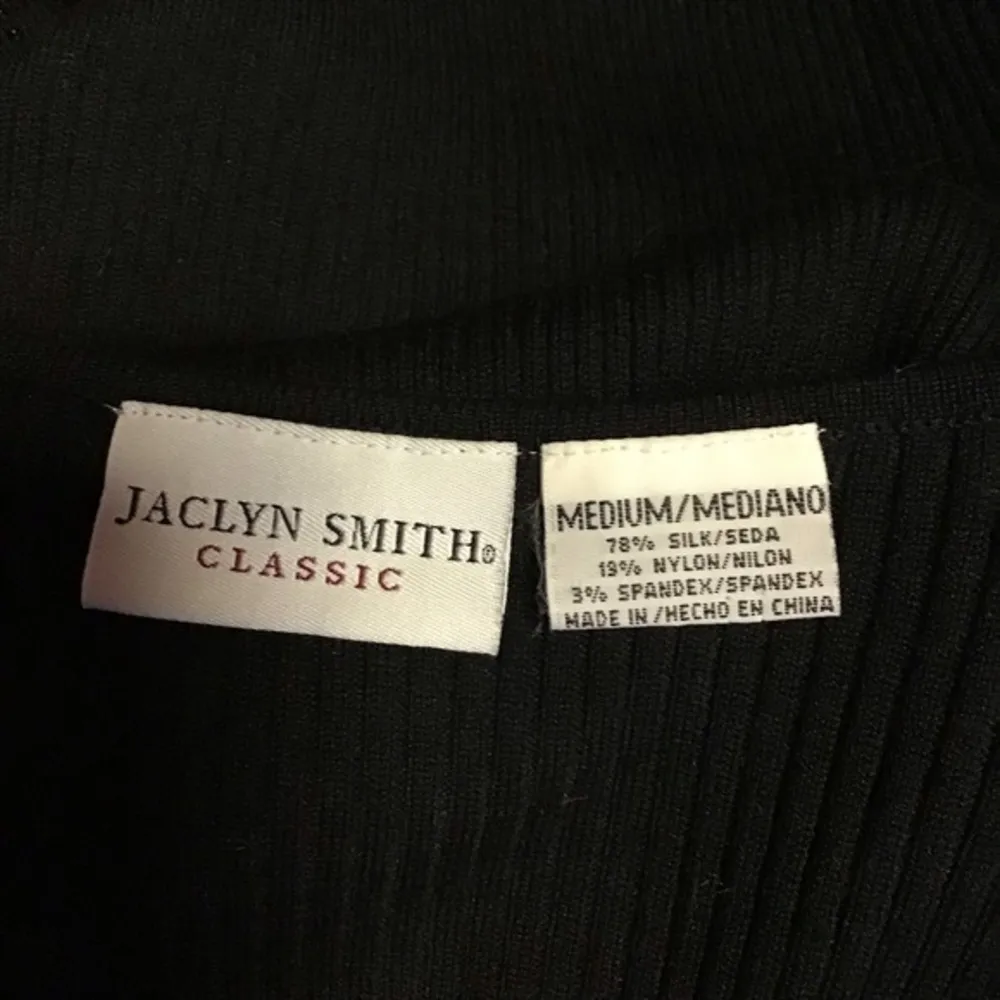 Vintage 90s Jaclyn smith sequined knit tank - Image 2