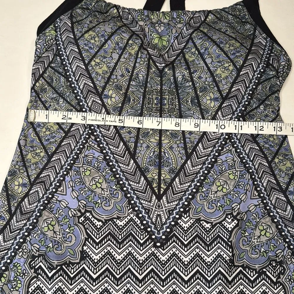 Prana Women's Scoop Neck Sleeveless Shift Dress Above Knee Built in Bra, Size XS - Image 3