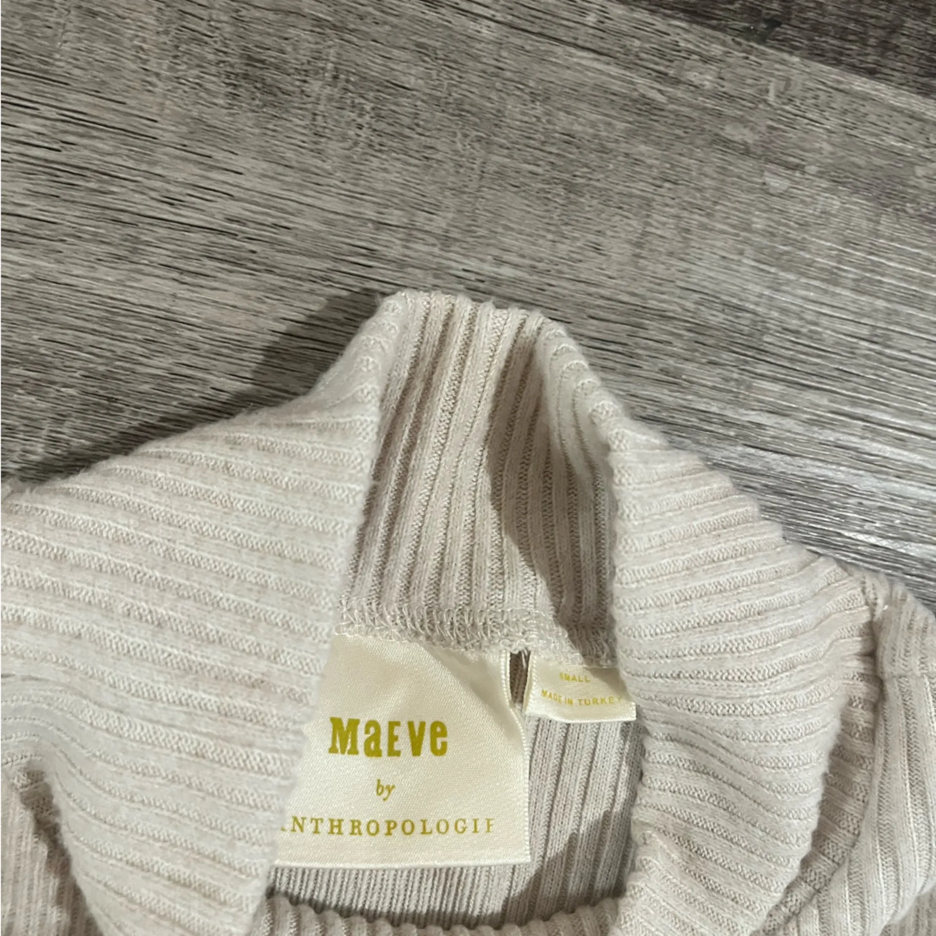 MAEVE BY ANTHROPOLOGIE Strong Shoulder Mini Sweater Dress - Image 6