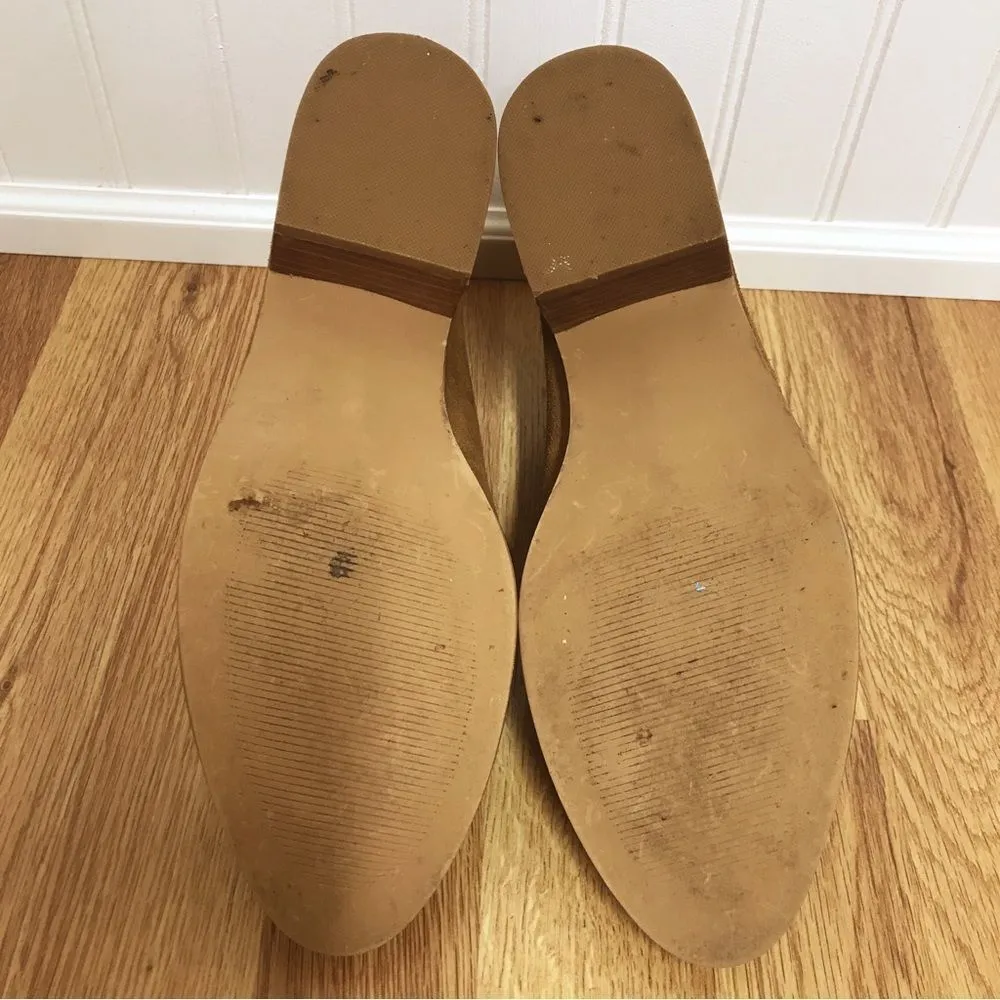 STEVE MADDEN Brown Suede Open Side Ankle Boot Bootie Chunky Heel Leather Size 10 - Image 13