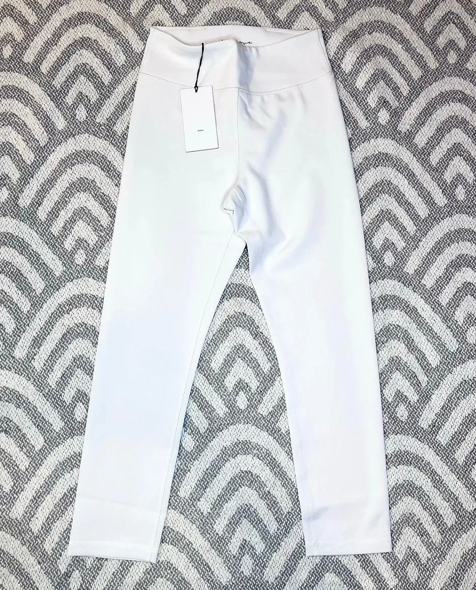 // REVOLVE Luka Pant High Waist White Leggings XXS Athletic NWT - Image 4