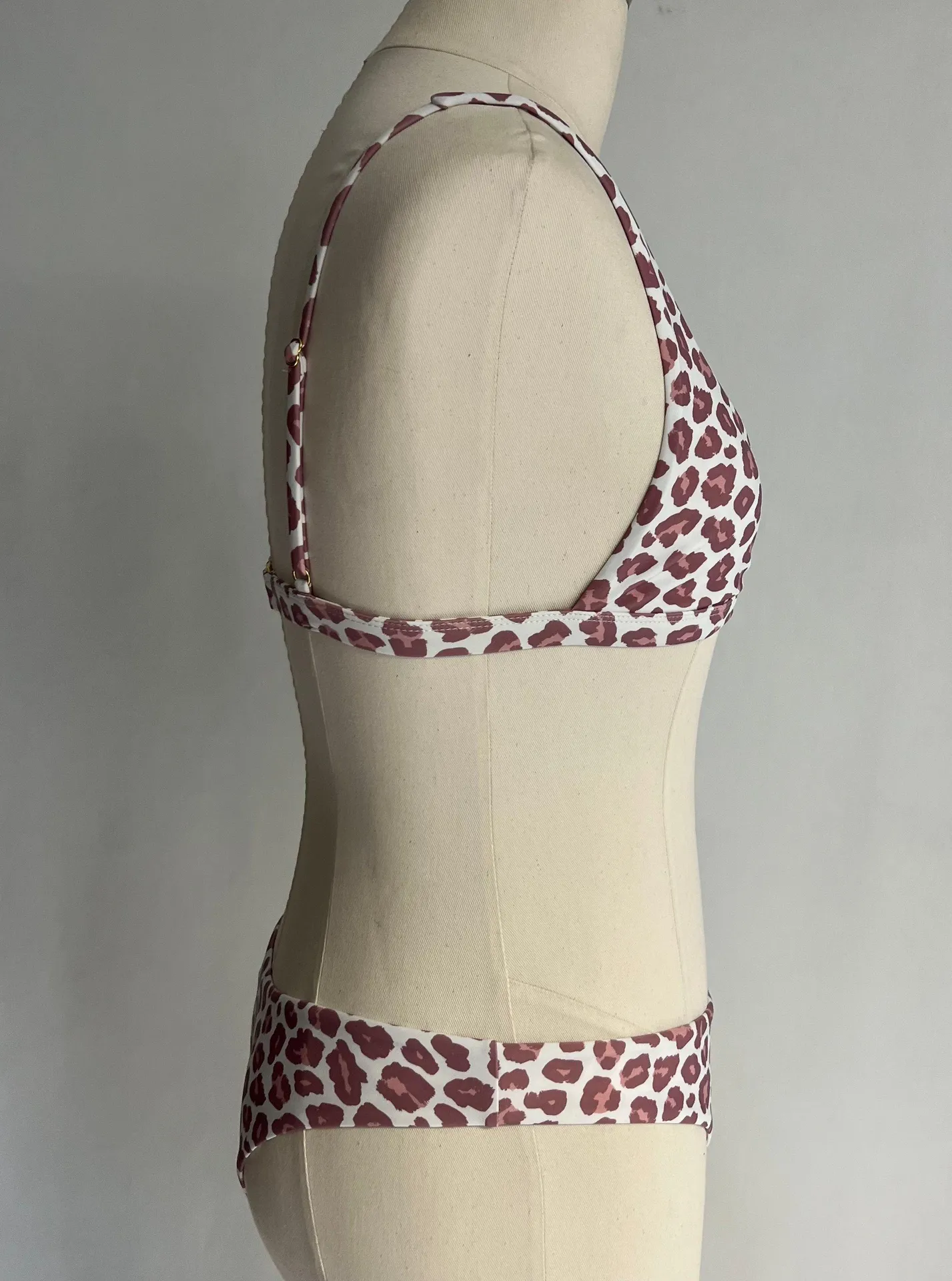 Bella Mauve Cheetah Bikini Set NWOT - Image 5