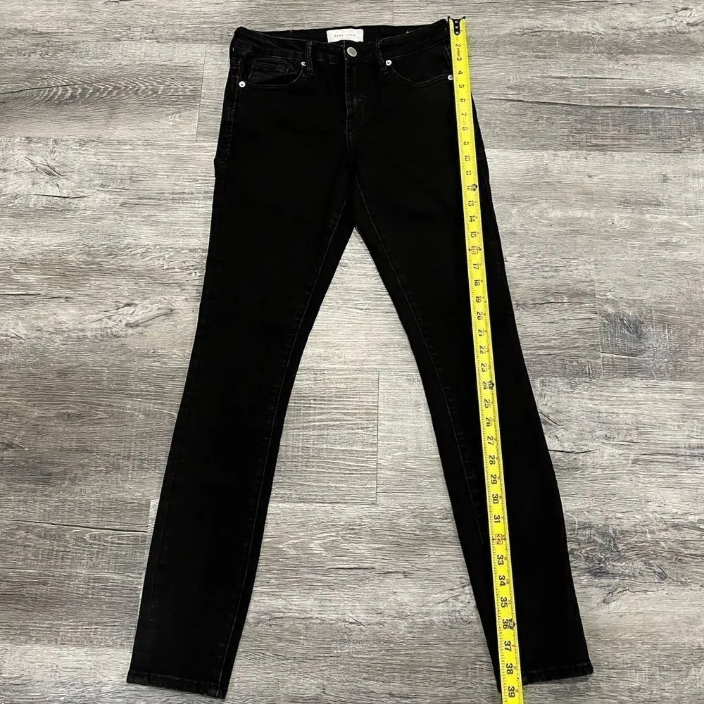 GISELE HIGH RISE SKINNY JEANS BLACK ARROW 26 - Image 12