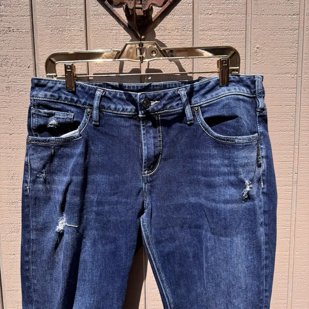 Silver boyfriend jeans - Image 2