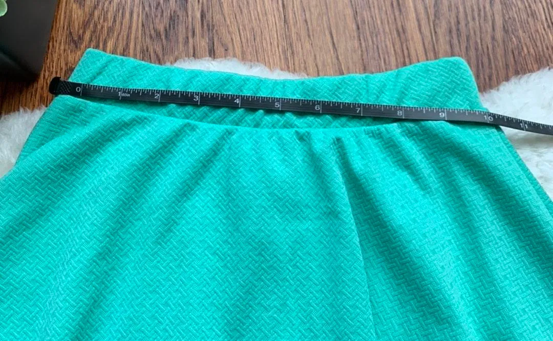 Mint Green Skater Mini Skirt Size XSmall NWT - Image 3