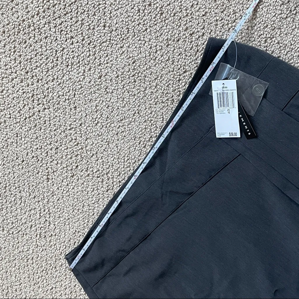 Grace Elements Elegant Gray Women's Skirt - Image 5