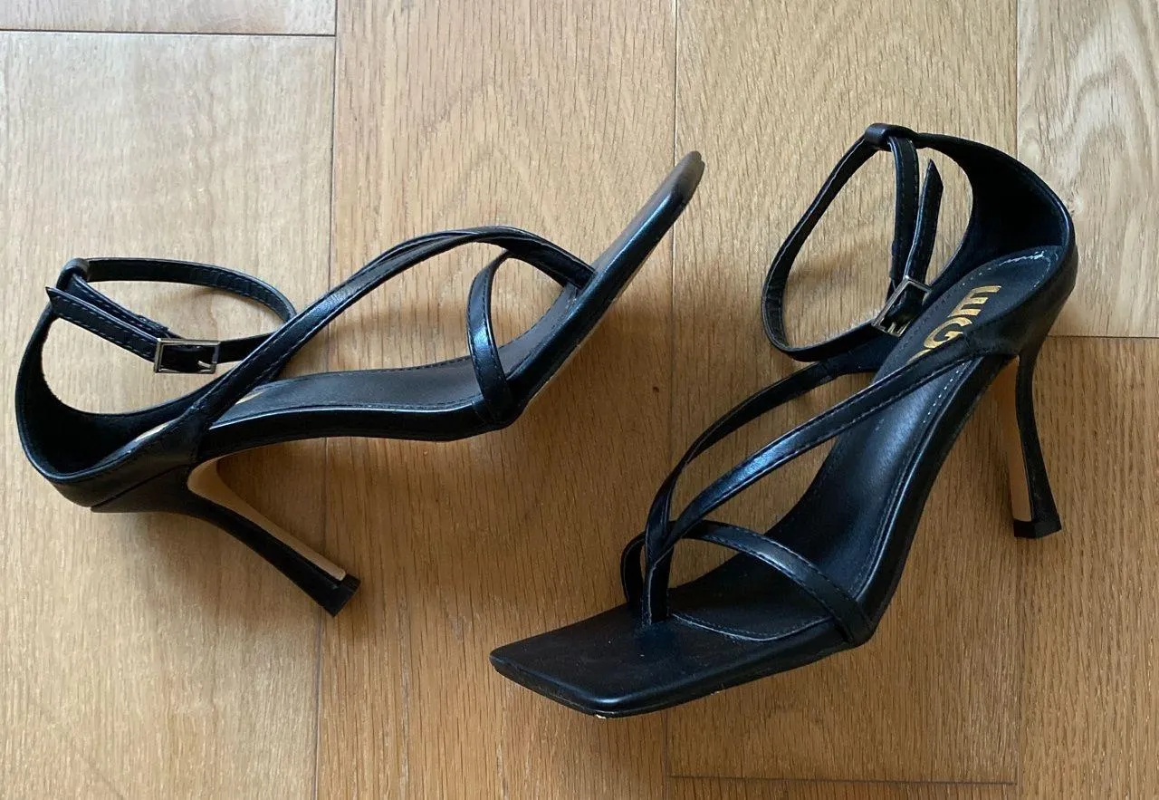 Square Toe Heeled Sandals - Image 5