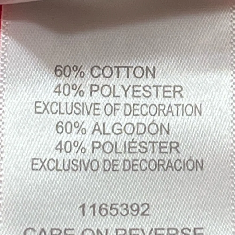 NHL Chicago Blackhawks Hoodie Pullover Lace Up Red Black Size M - Image 6