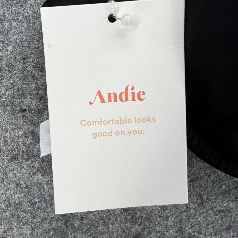 Andie Sicily Bikini Top Women S Black Underwire Swimwear Adjustable Stretch NEW - Image 10