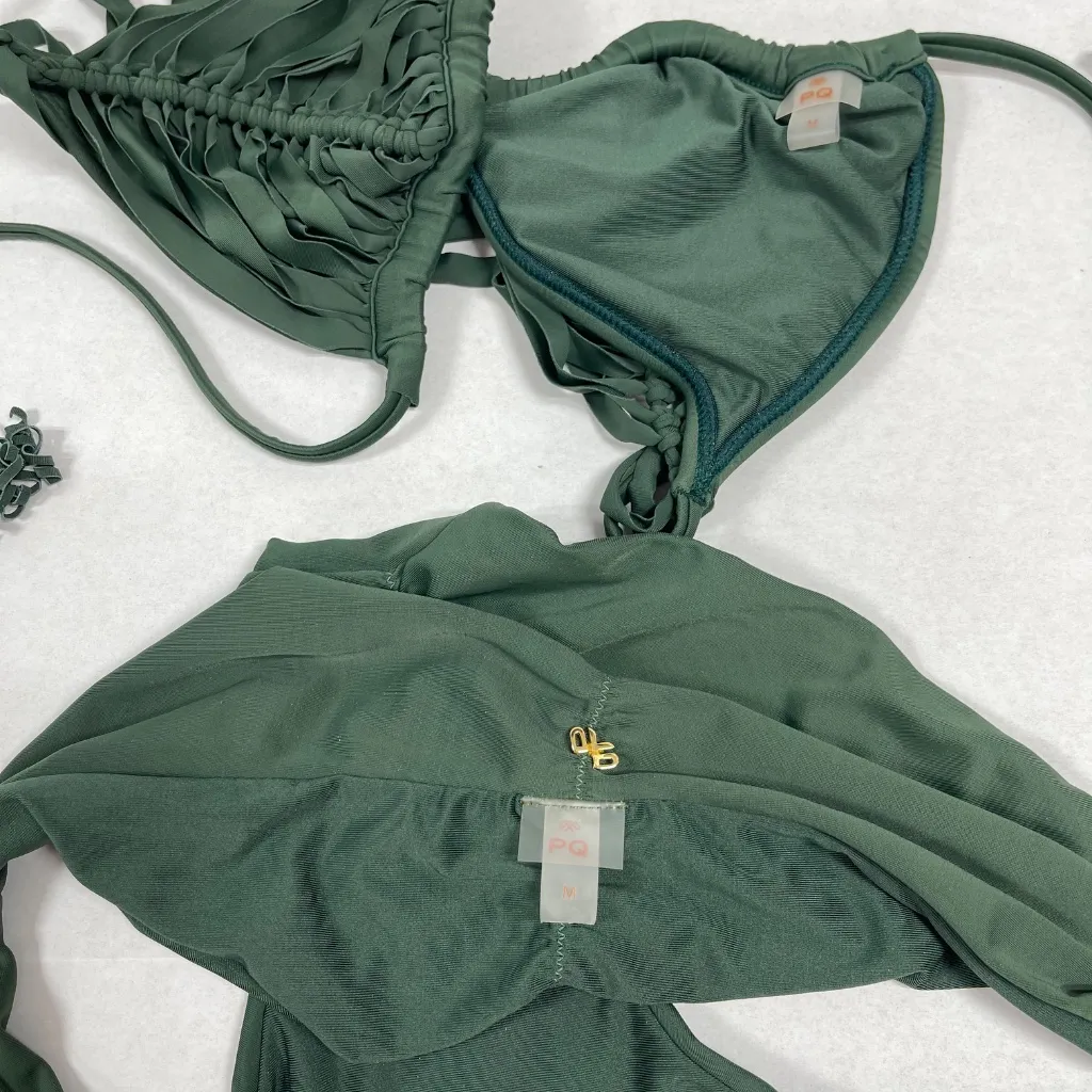 PQ‎ Olive Green Isla Tri Top Bikini - Image 11