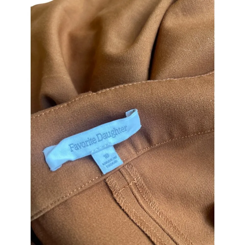 Favorite Daughter The Favorite Pants Equestrian Saddle Womens Size 10 Brown - Image 12