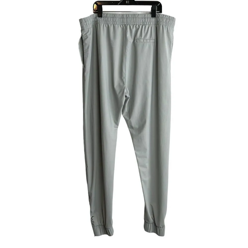 ZYIA Active Womens Everywhere Joggers Size XXXL 3x Pants Gray Ankle Zippers - Image 6