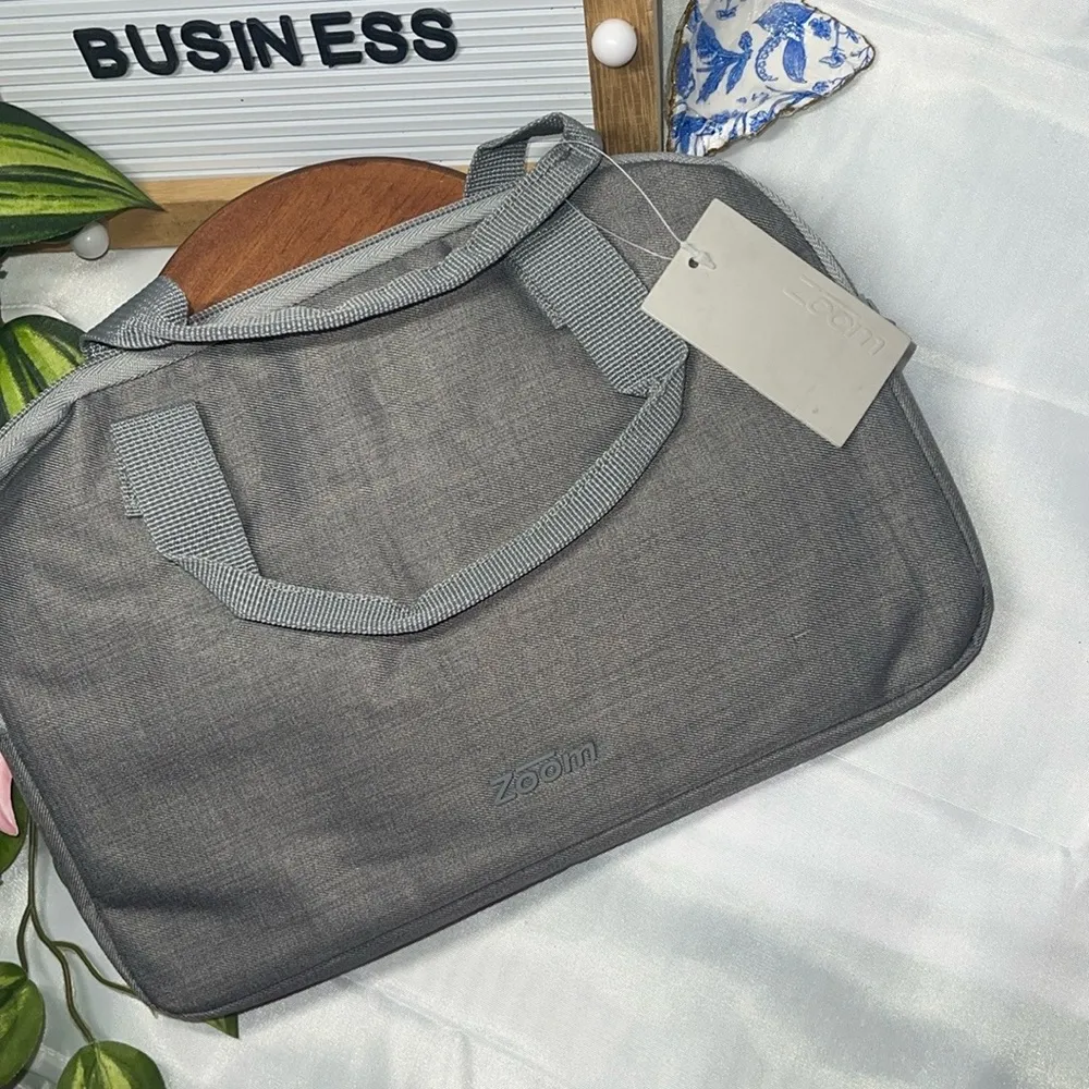 NWT ZOOM VIRGINIA Lottery gray LUCKY MONEY BAG - Image 4