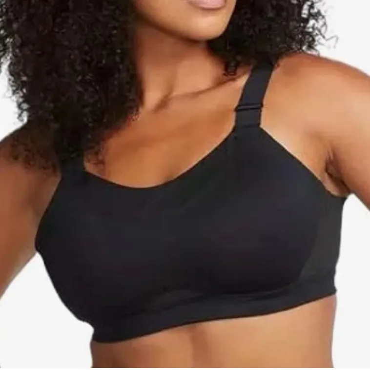 Nike‎ Alpha Women’s Sz S (F-G) Black High-Support Padded Adjustable Sports Bra - Image 2