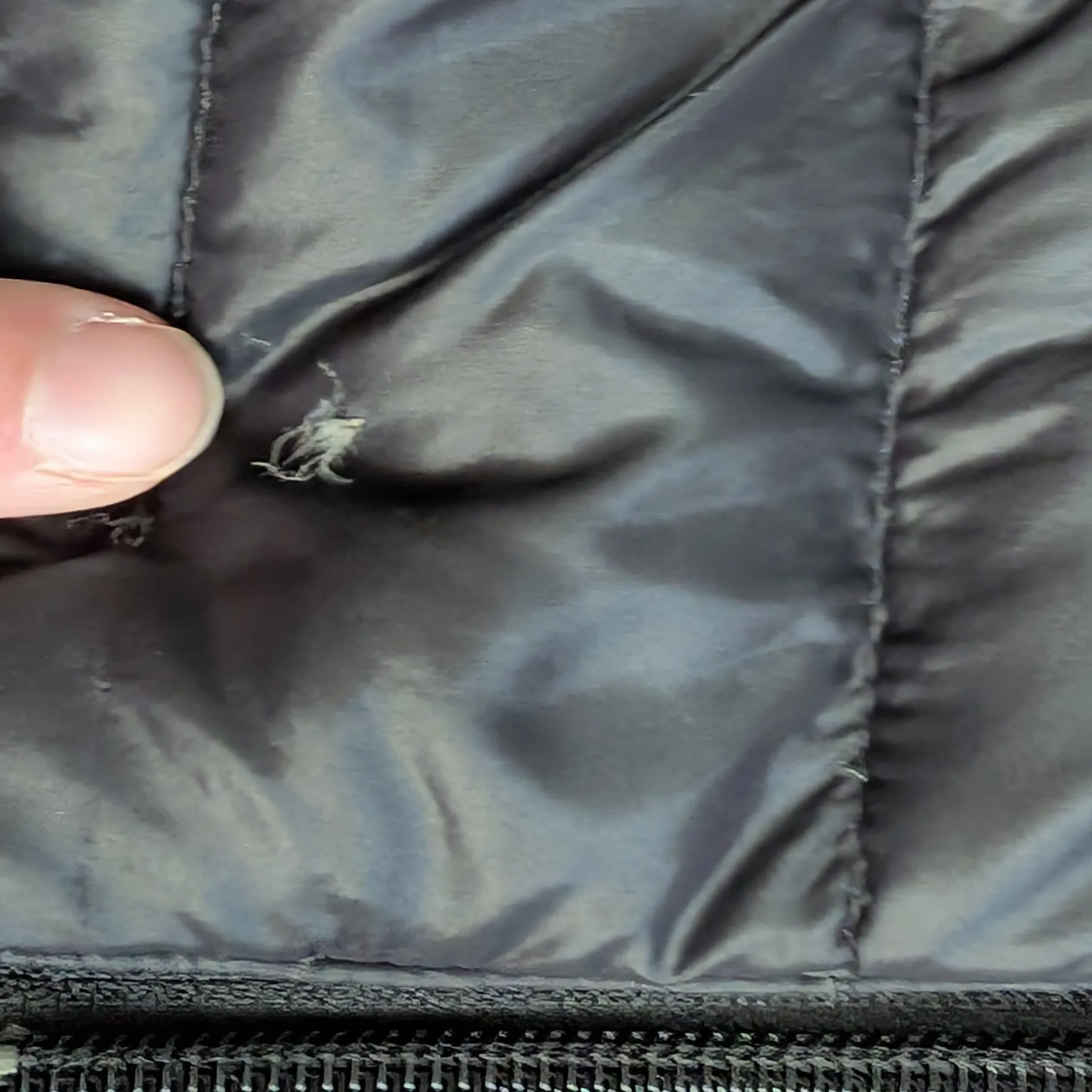 Bernardo Vest Womens Small Black Jacket Puffer Goose Down Quilted Outdoors Coat* - Image 7