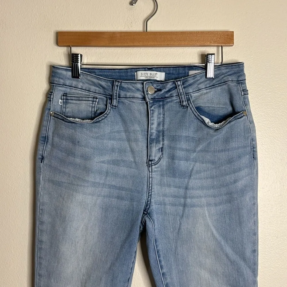 Judy blue Luna skinny fit style# jb88199 skinny fit denim jeans size 11/30 - Image 4