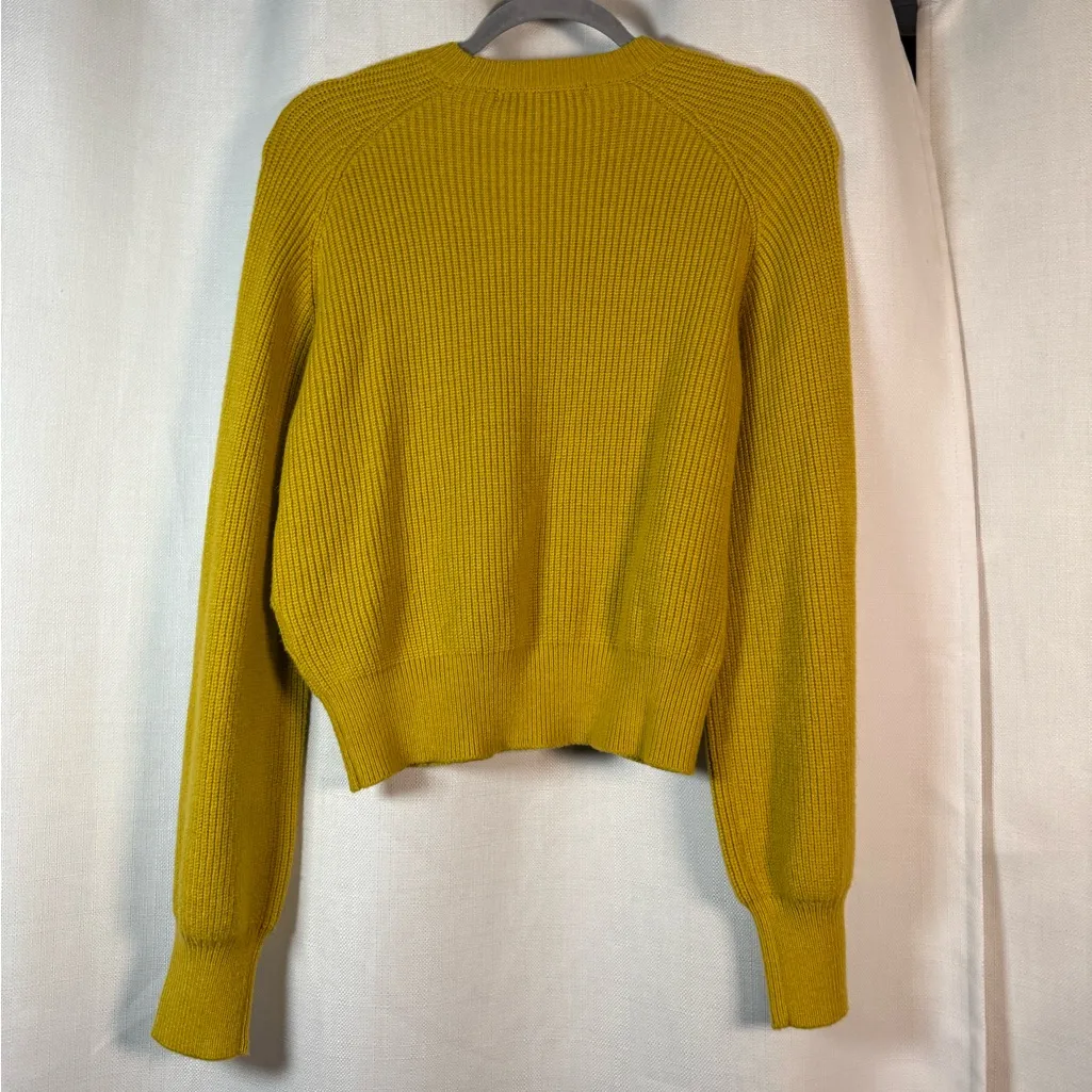 Marc New York Mustard Yellow Knit Sweater Medium - Image 2