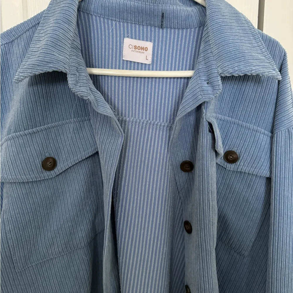 Blue Corduroy Jacket - Image 3