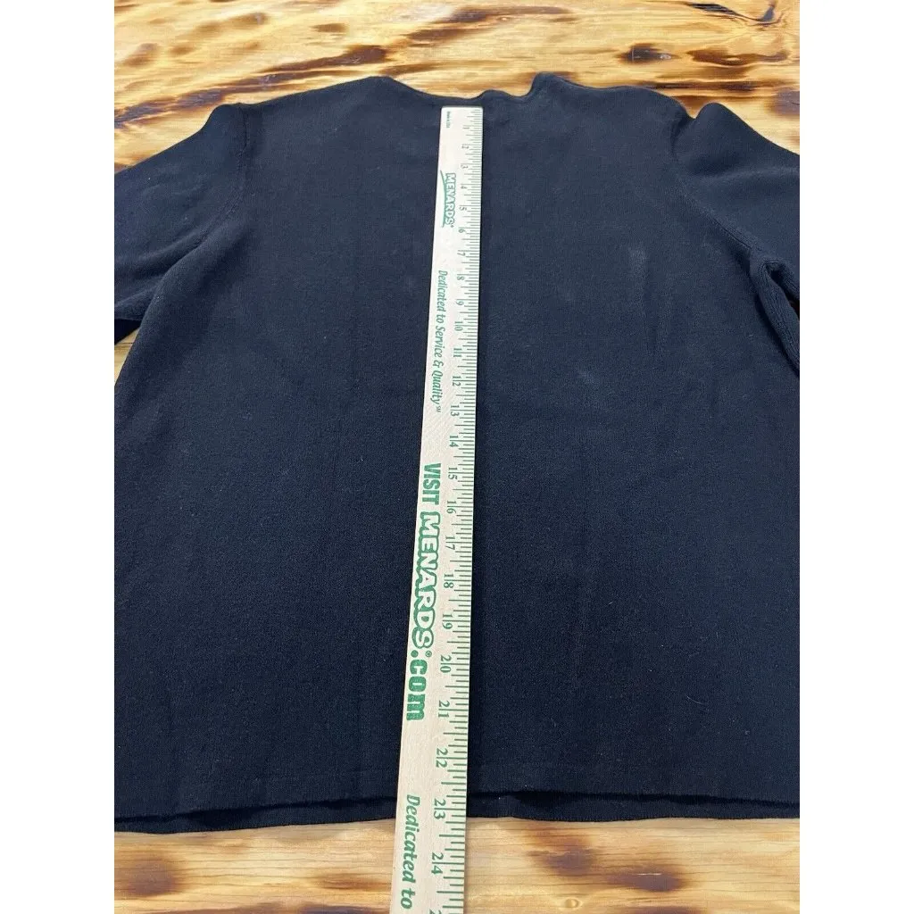 Designers Originals‎ Studio Joy Women Sweater Dog Christmas Size XL Holiday - Image 9