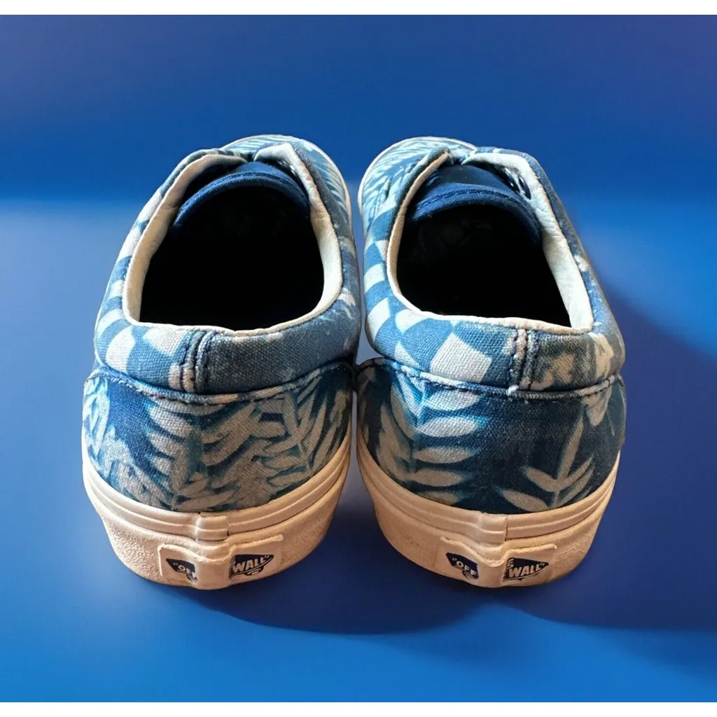 Vans Era Sneakers Solar Floral True Blue Marshmallow W 6.5 M 5 Tropical Check - Image 5