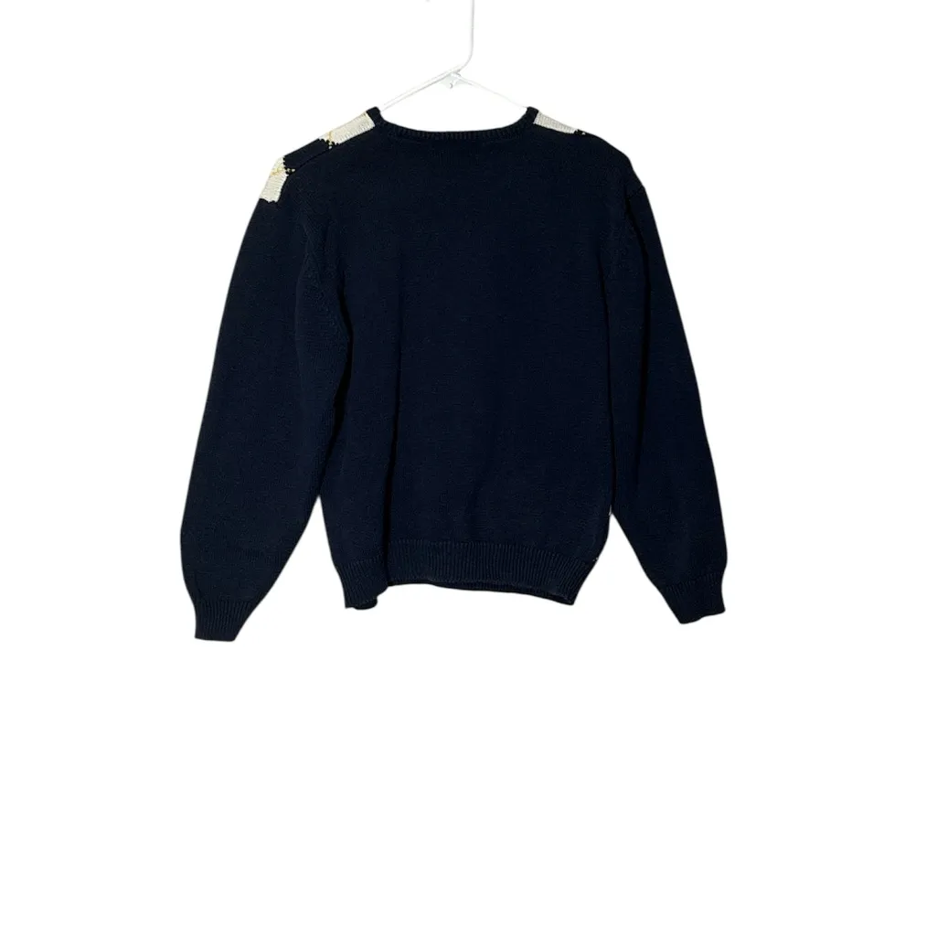 Talbots Petite PS,Argyle Sweater - Image 2