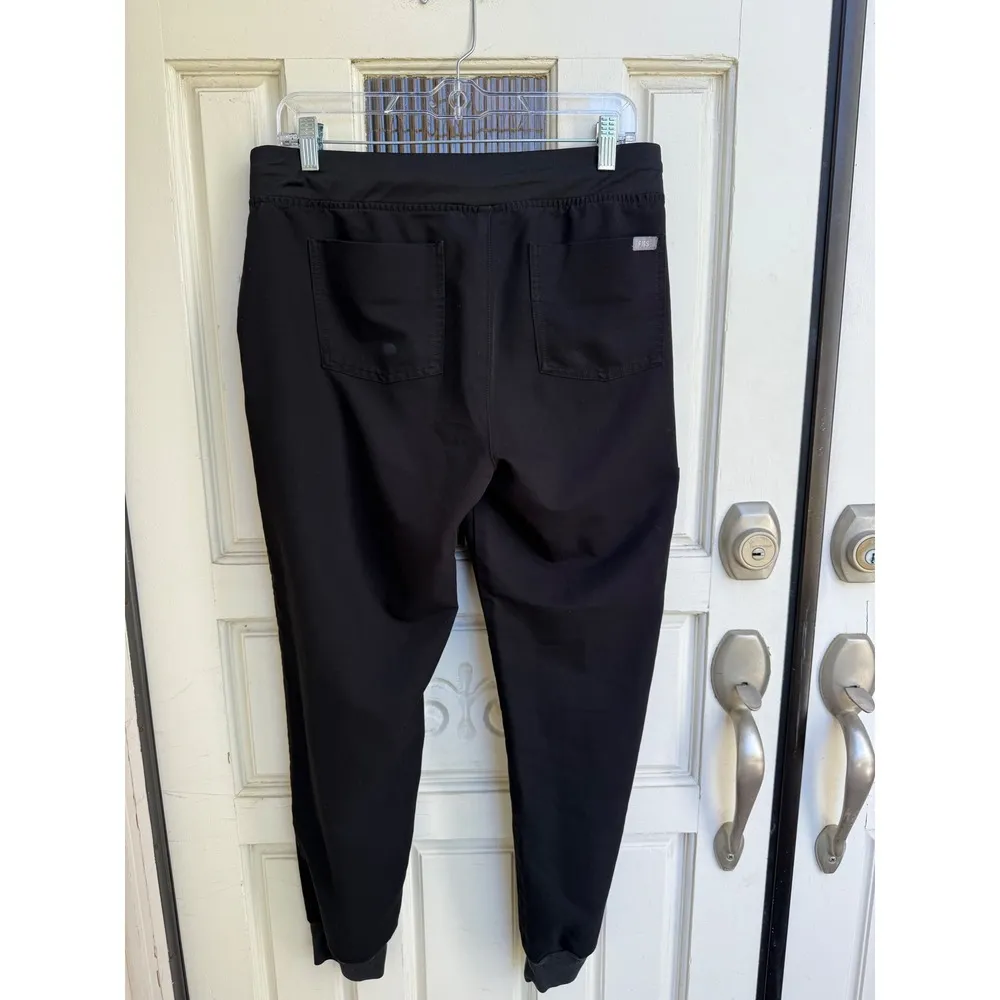 Figs Zamora Scrub Bottoms Jogger Pants Healthcare Black Size Medium - Image 5