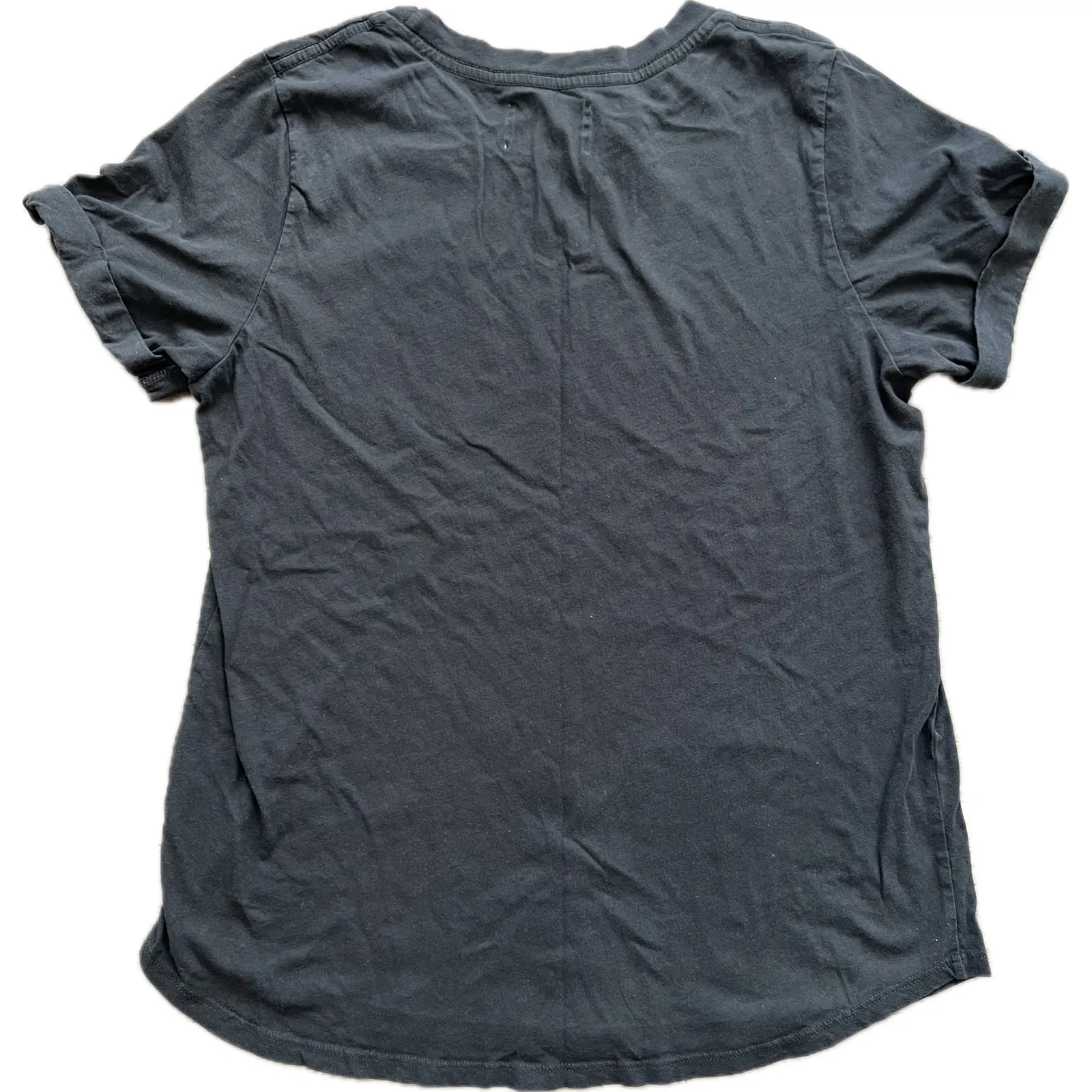 Anthropologie Sol Angeles Equal Graphic Tee "Equal" Femenist Shirt Black Medium - Image 4