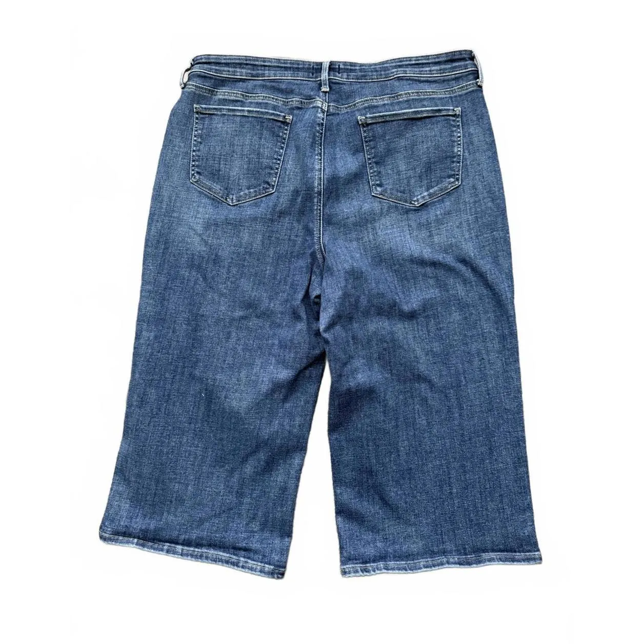 NYDJ Not Your Daughter's Jeans Capri Cropped Size 16 Lift Tuck Technology Blue - Image 3